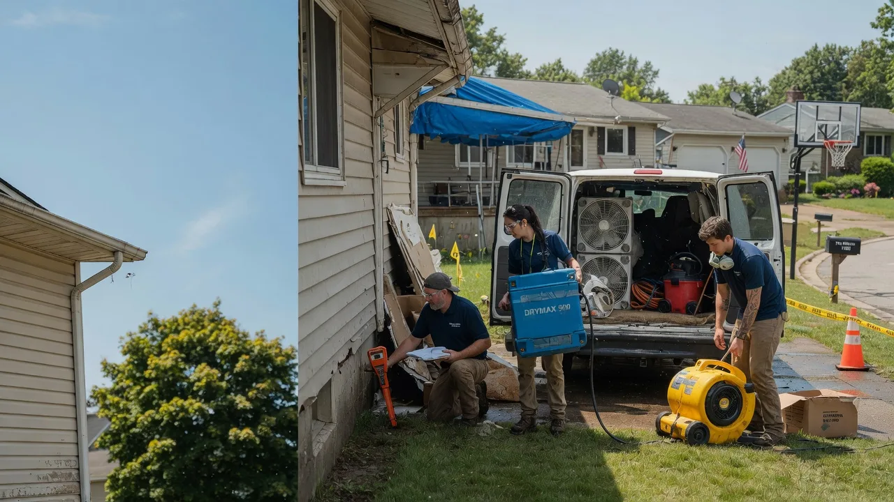 Ceiling Leak Cleanup in Madisonburg, PA near me